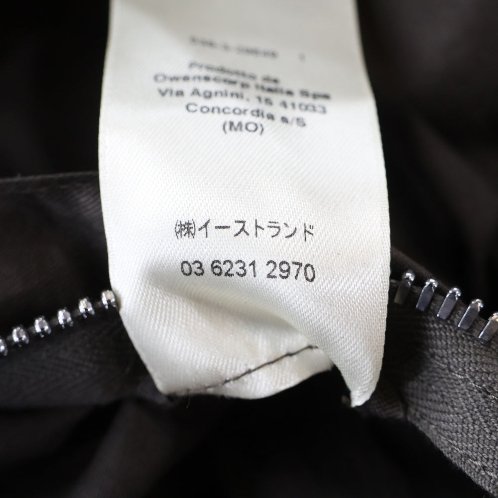 Rick Owens(リックオウエンス) 25AW Alice Brad cropped zipup jacket アリスブラッド クロップド ジップアップジャケット グレー