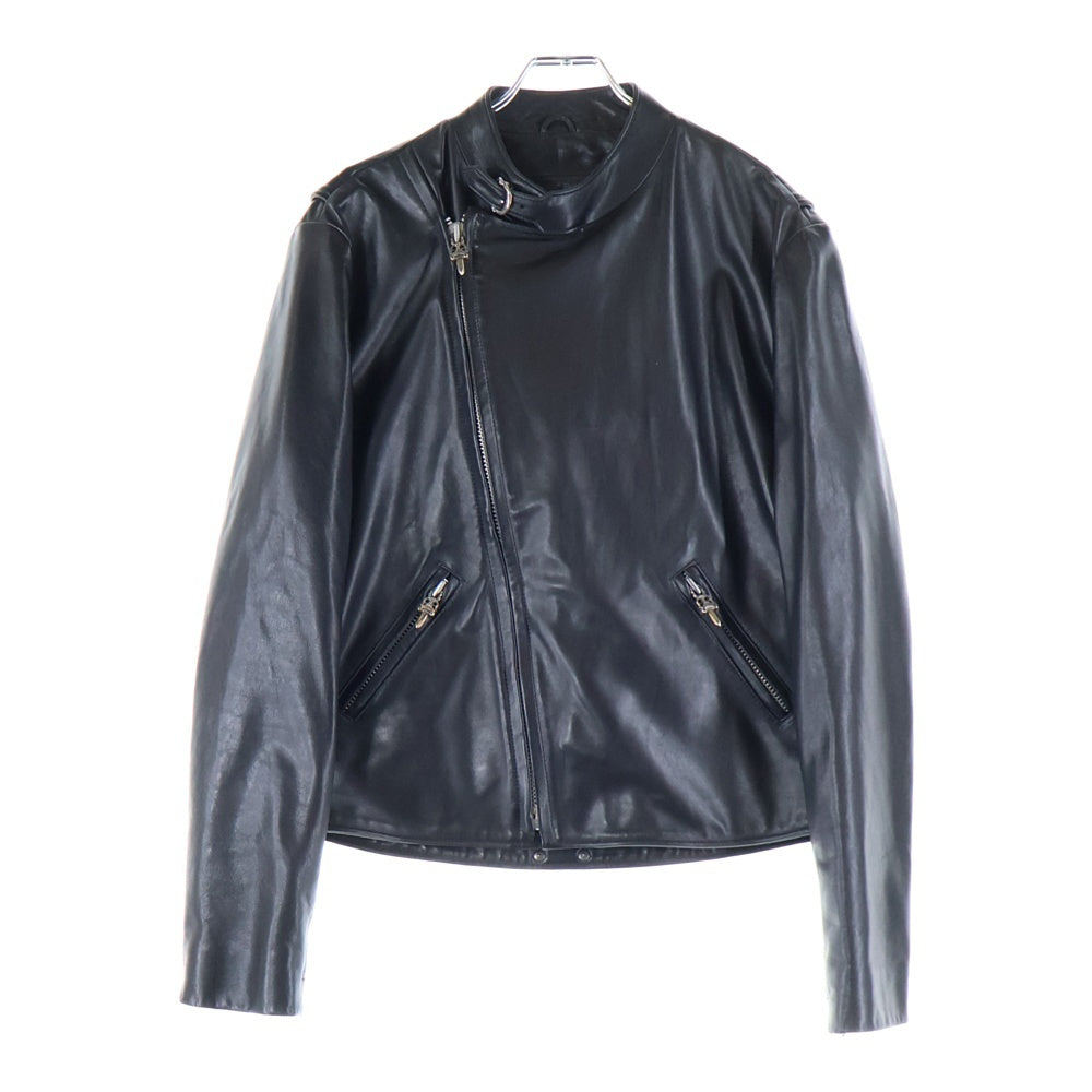 CHROME HEARTS(クロムハーツ) MOTO SKI ガンスリンガー レザーライダースジャケット ブラック