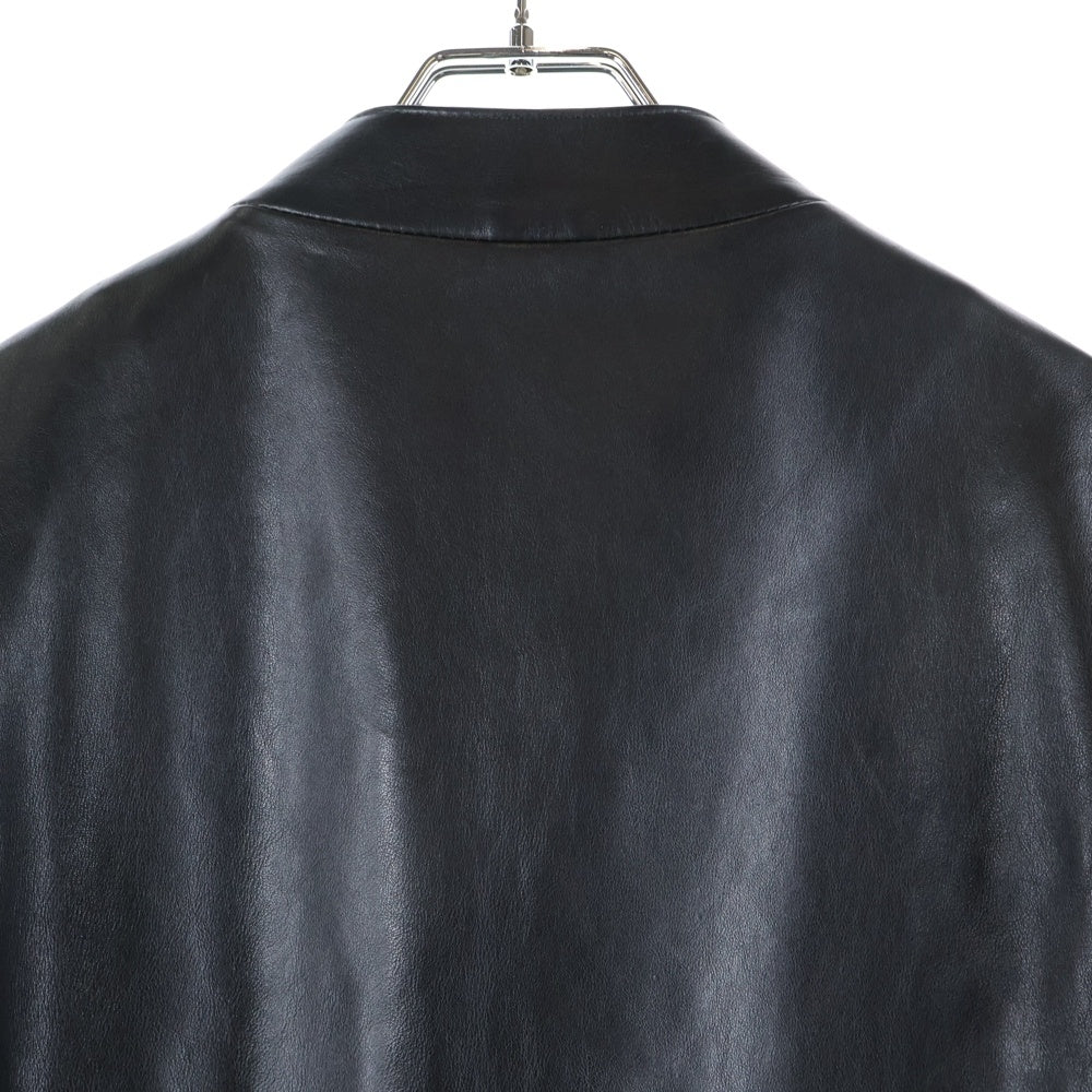 CHROME HEARTS(クロムハーツ) MOTO SKI ガンスリンガー レザーライダースジャケット ブラック