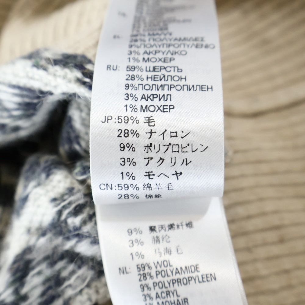 DIESEL(ディーゼル) ロングスリーブ ニット セーター マルチカラー