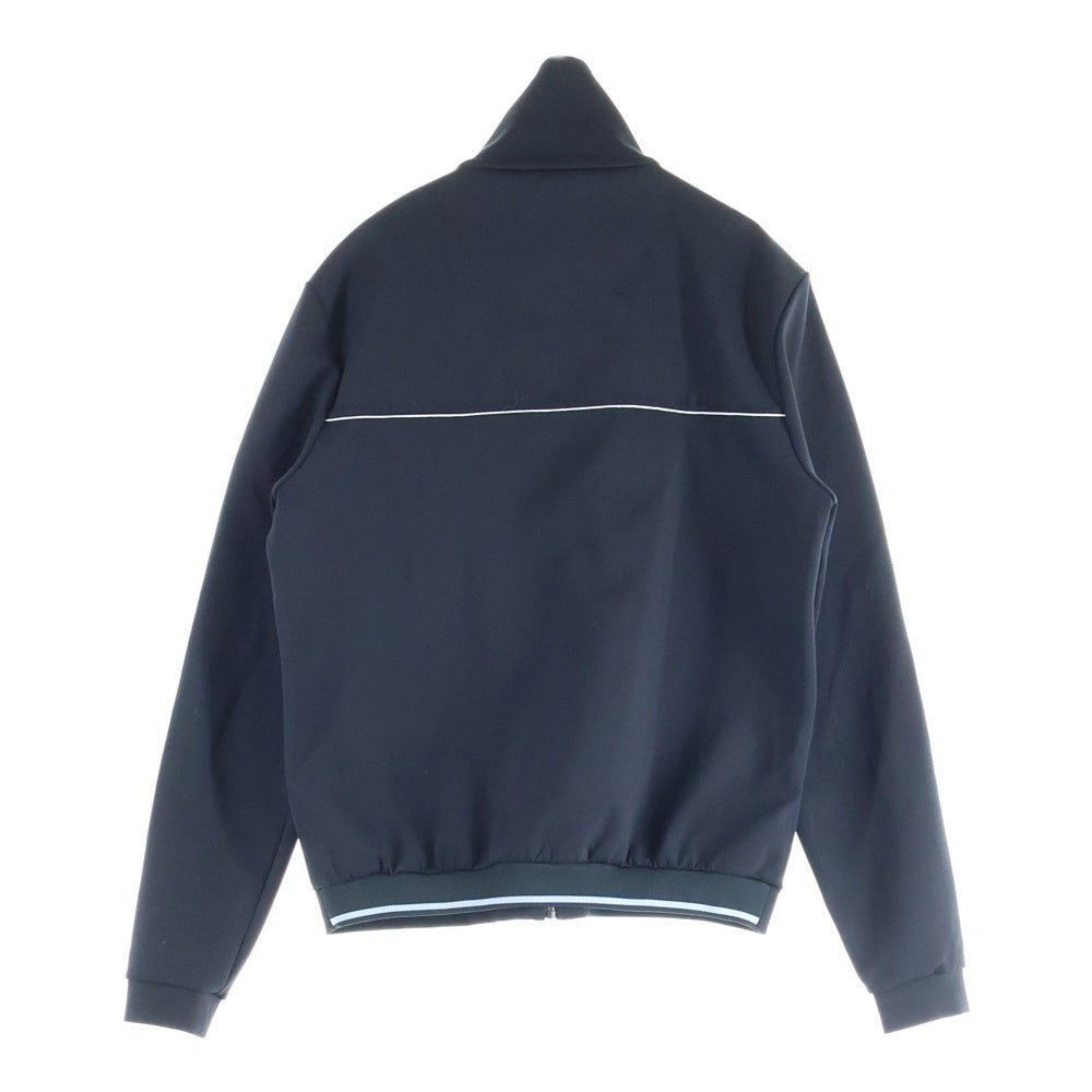 PRADA(プラダ) 19SS ラバーロゴパッチ付き ジップアップトラックジャケット ブラック SJC553 S191 1M03