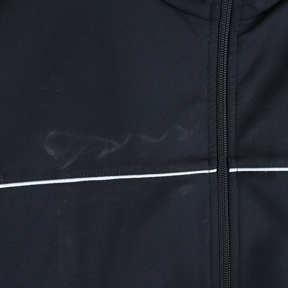 PRADA(プラダ) 19SS ラバーロゴパッチ付き ジップアップトラックジャケット ブラック SJC553 S191 1M03