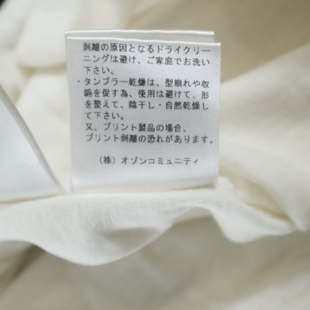 HYSTERIC GLAMOUR(ヒステリックグラマー) HYSTERIC POW 02221CL03 長袖 ロングスリーブTシャツ カットソー ホワイト