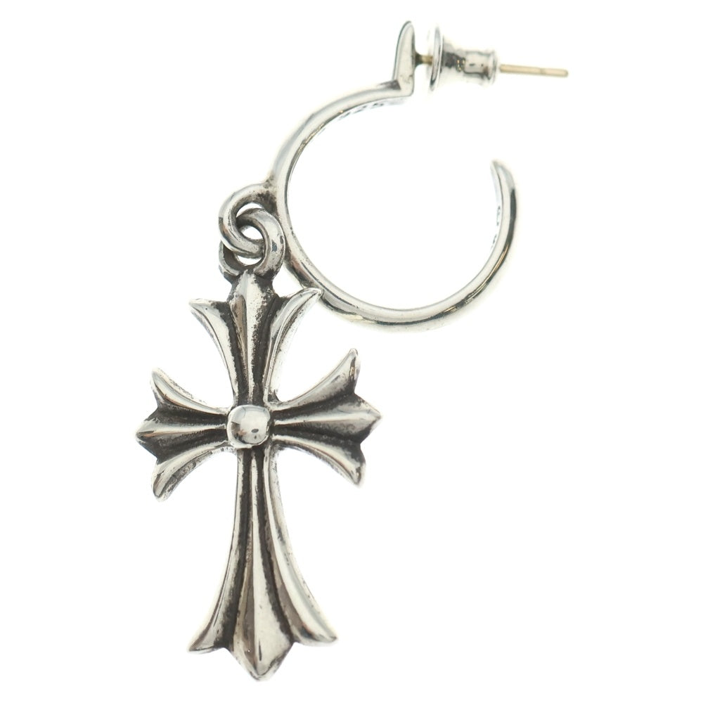 CHROME HEARTS(クロムハーツ) TINY CH CROSS タイニーCHクロス フープピアス シルバー BCA115