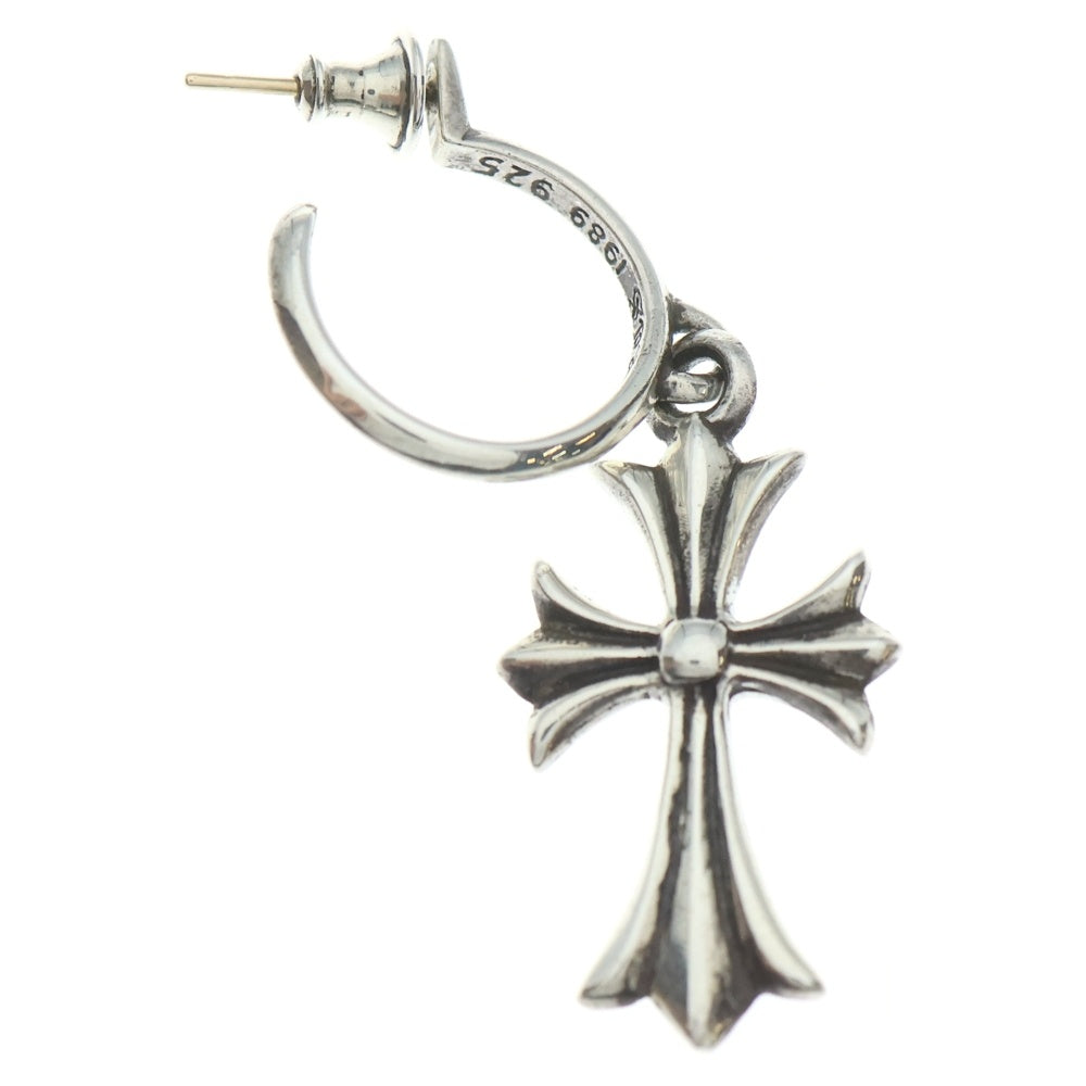 CHROME HEARTS(クロムハーツ) TINY CH CROSS タイニーCHクロス フープピアス シルバー BCA115