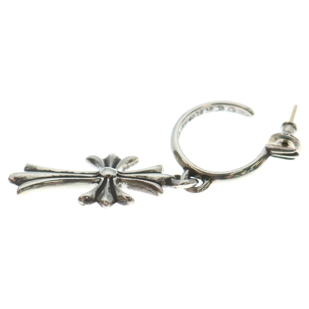 CHROME HEARTS(クロムハーツ) TINY CH CROSS タイニーCHクロス フープピアス シルバー BCA115