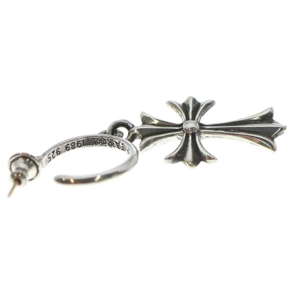 CHROME HEARTS(クロムハーツ) TINY CH CROSS タイニーCHクロス フープピアス シルバー BCA115