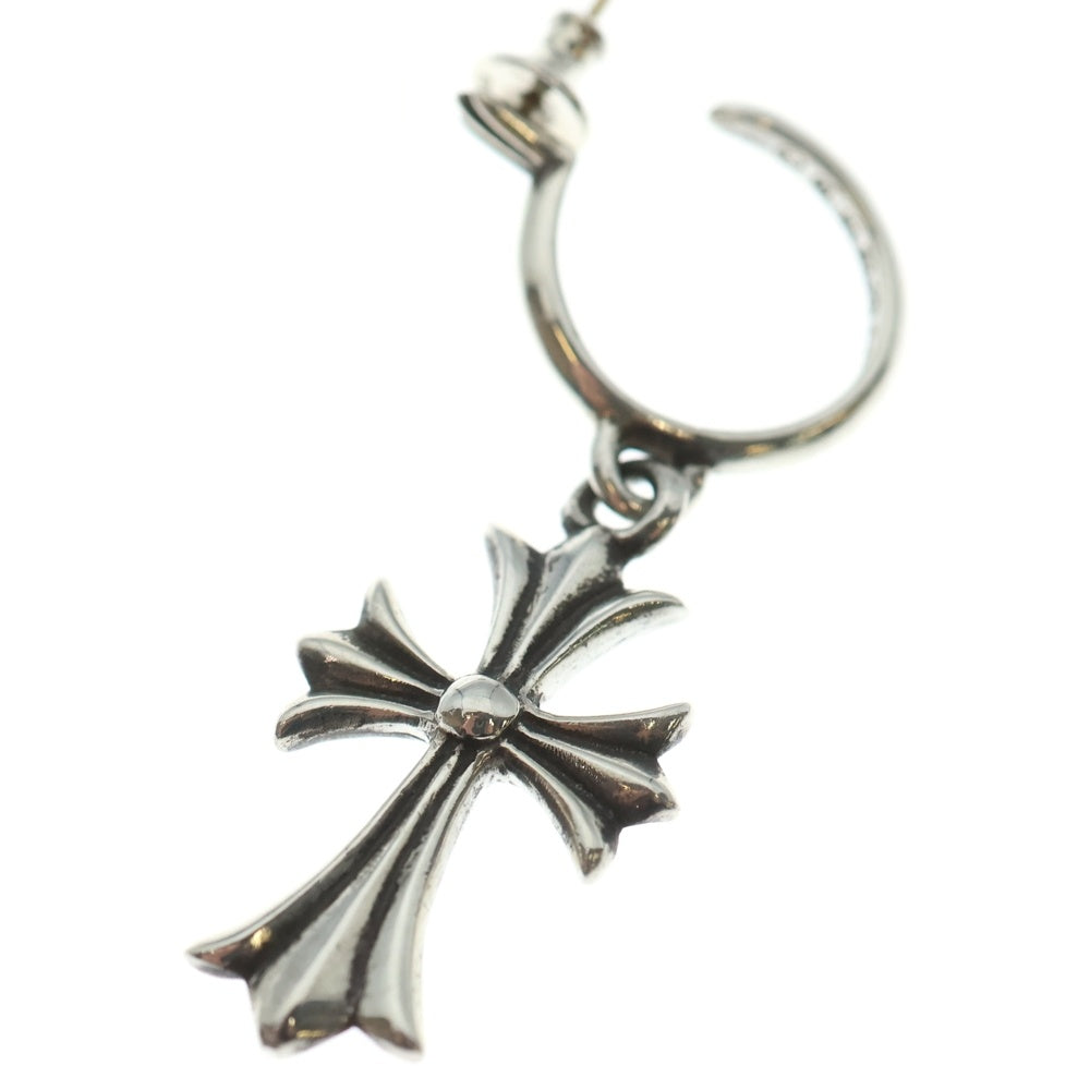CHROME HEARTS(クロムハーツ) TINY CH CROSS タイニーCHクロス フープピアス シルバー BCA115