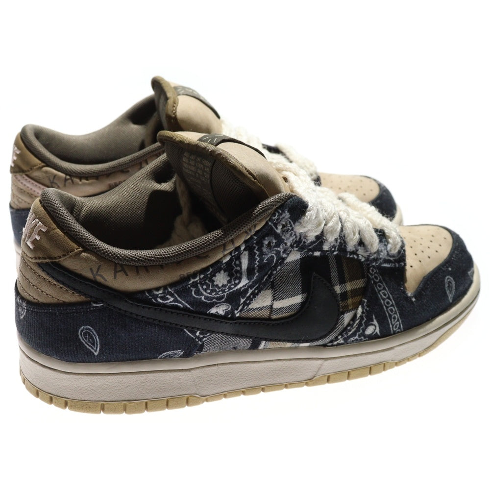 NIKE SB(ナイキエスビー) ×TRAVIS SCOTT SB DUNK LOW PRM QS Cactus Jack CT5053-001 トラヴィススコット SBダンクロー カクタスジャック ローカットスニーカー US9/27cm