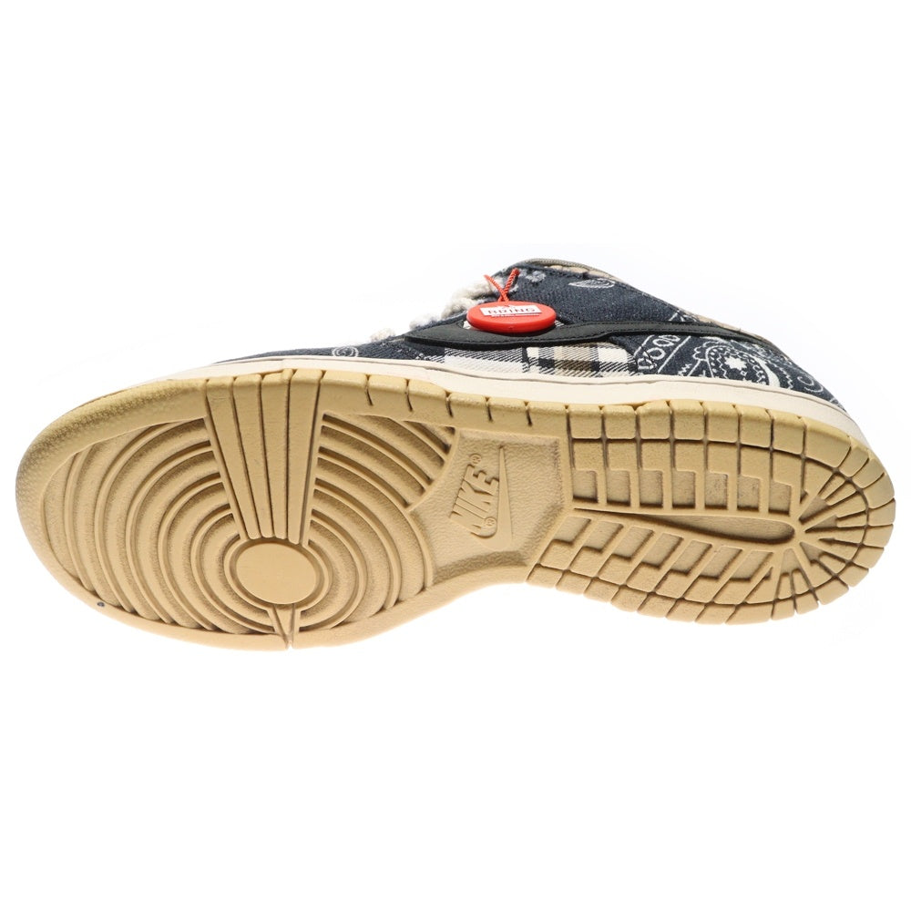 NIKE SB(ナイキエスビー) ×TRAVIS SCOTT SB DUNK LOW PRM QS Cactus Jack CT5053-001 トラヴィススコット SBダンクロー カクタスジャック ローカットスニーカー US9/27cm