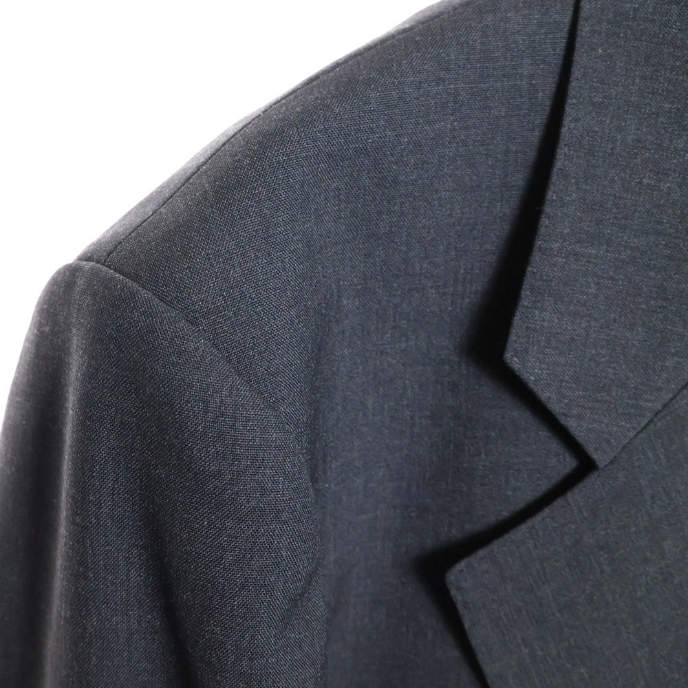 AURALEE(オーラリー) 21SS WASHABLE WOOL TROPICAL JACKET ウォッシャブル ウール トロピカル テーラードジャケット チャコールグレー A21SJ01WH