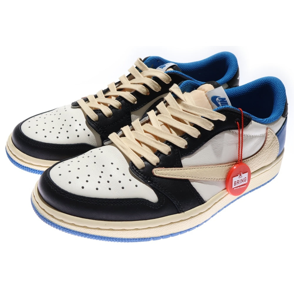NIKE(ナイキ) ×TRAVIS SCOTT FRAGMENT DESIGN AIR JORDAN 1 LOW OG SP トラヴィススコット フラグメント エアジョーダン1 ローカットスニーカー レディース DM7866-140