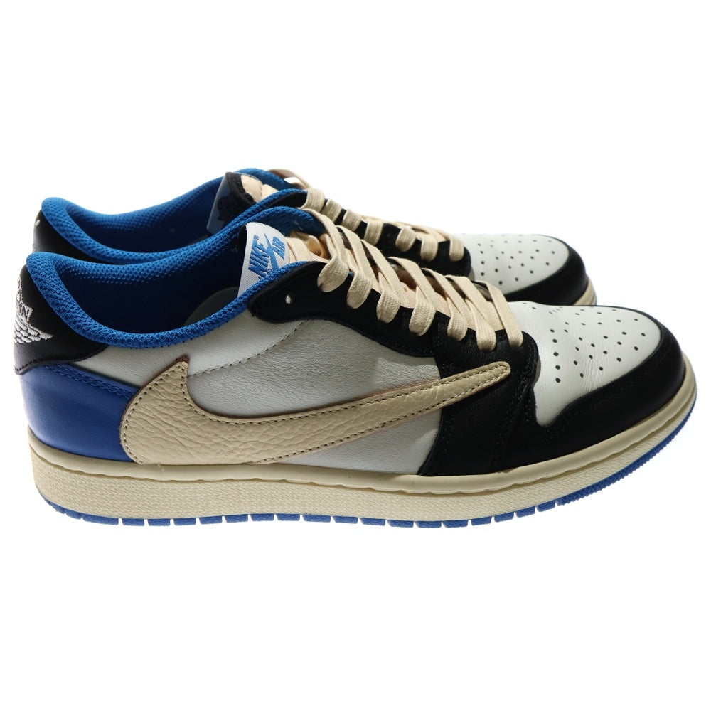 NIKE(ナイキ) ×TRAVIS SCOTT FRAGMENT DESIGN AIR JORDAN 1 LOW OG SP トラヴィススコット フラグメント エアジョーダン1 ローカットスニーカー レディース DM7866-140
