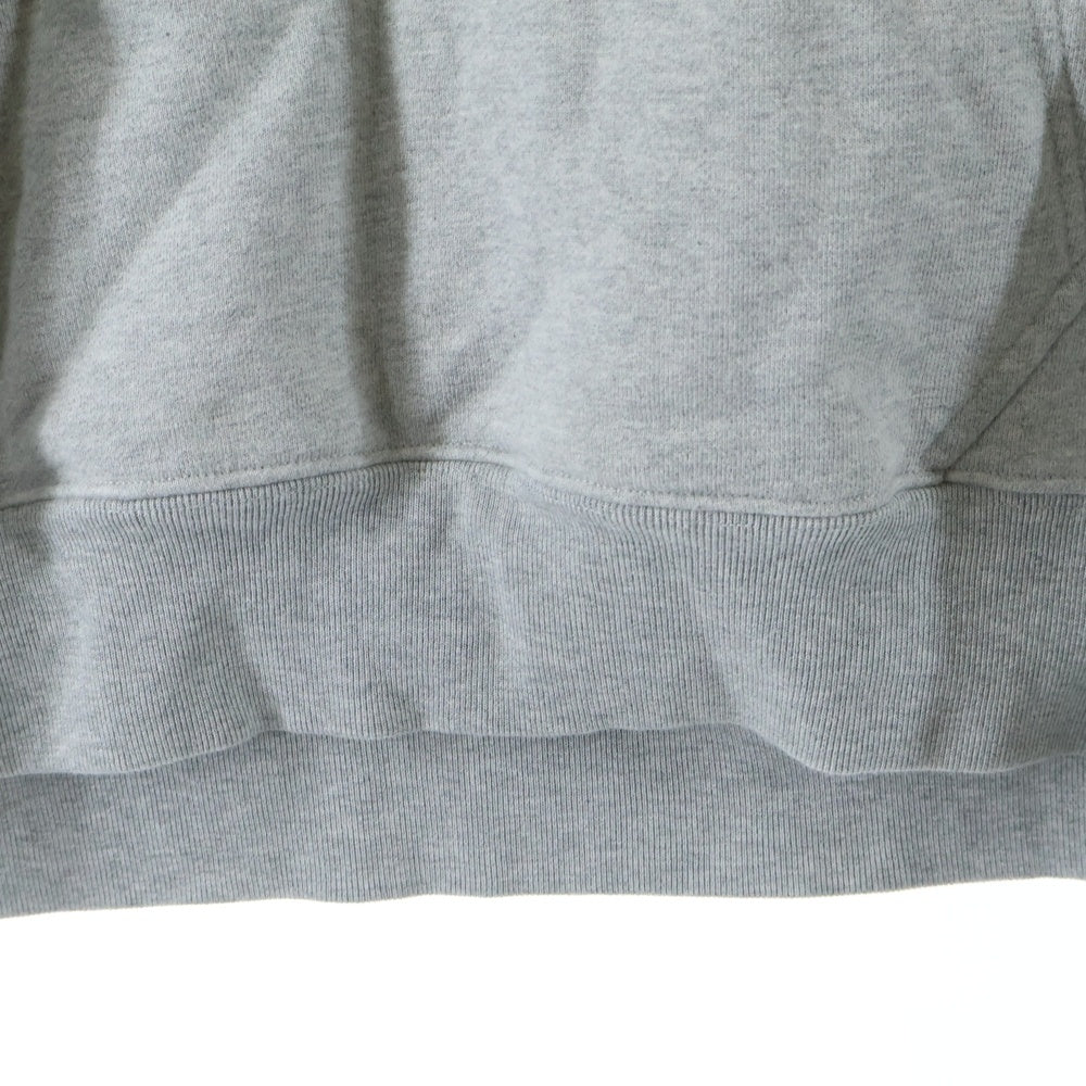 GOD SELECTION XXX(ゴッドセレクショントリプルエックス) スモールBOXロゴ コットンプルオーバーパーカー グレー