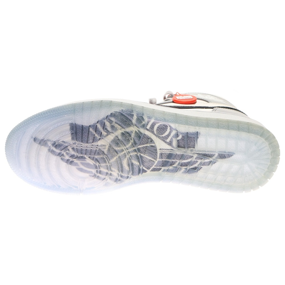 NIKE(ナイキ) DIOR AIR JORDAN 1 HIGH OG CN8607-002 ディオール エアジョーダン1 ハイカットスニーカー ホワイト/グレー US9/27cm