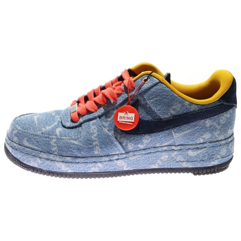 NIKE(ナイキ) ×Levi's Air Force 1 Low Exclusive Denim CV0670-447 ×リーバイス エアフォース1 ロー エクスクルーシブデニム ローカットスニーカー US11/29.0cm インディゴ