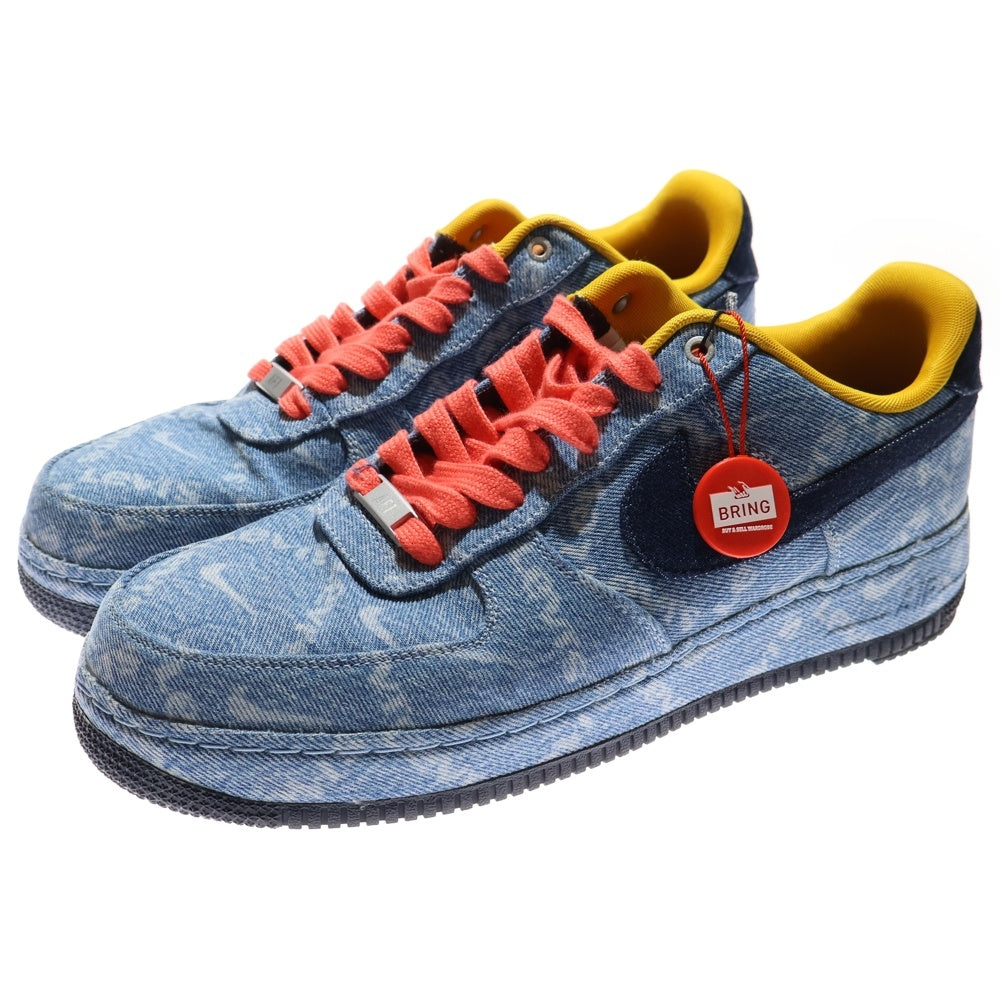 NIKE(ナイキ) ×Levi's Air Force 1 Low Exclusive Denim CV0670-447 ×リーバイス エアフォース1 ロー エクスクルーシブデニム ローカットスニーカー US11/29.0cm インディゴ