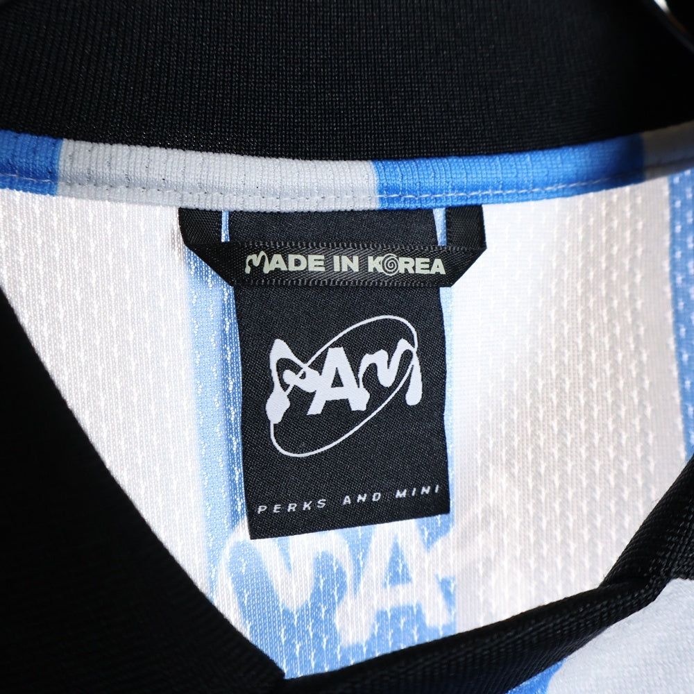 PERKS AND MINI(パークスアンドミニ) Mondschein Jersey PAM Multi パム サッカージャージー ゲームシャツ 半袖 カットソー マルチ