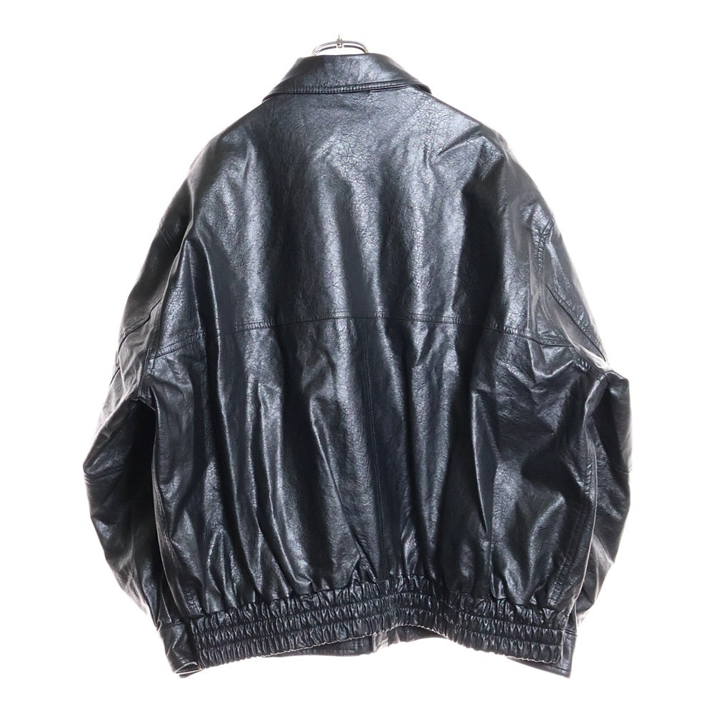 FREAK'S STORE(フリークスストア) Fake Leather Jacket 1051248901859 レザージャケット フェイクレザー ブラック