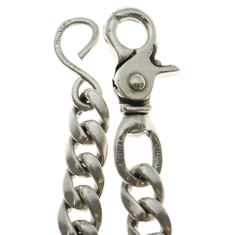 CHROME HEARTS(クロムハーツ) CLASSIC SHORT-S/ 1クリップショートクラシック ウォレットチェーン シルバー BCA067