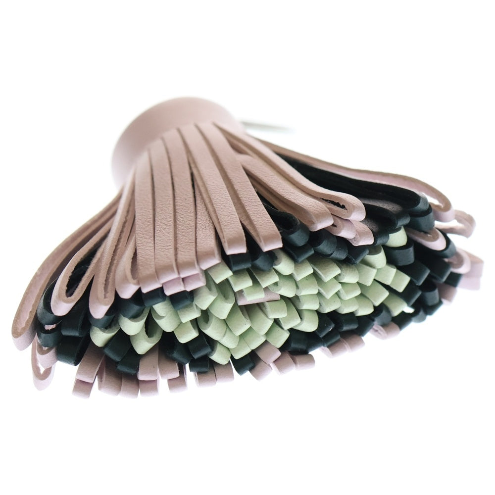 HERMES(エルメス) カルメン キーリング チャーム タッセル フリンジ ピンク