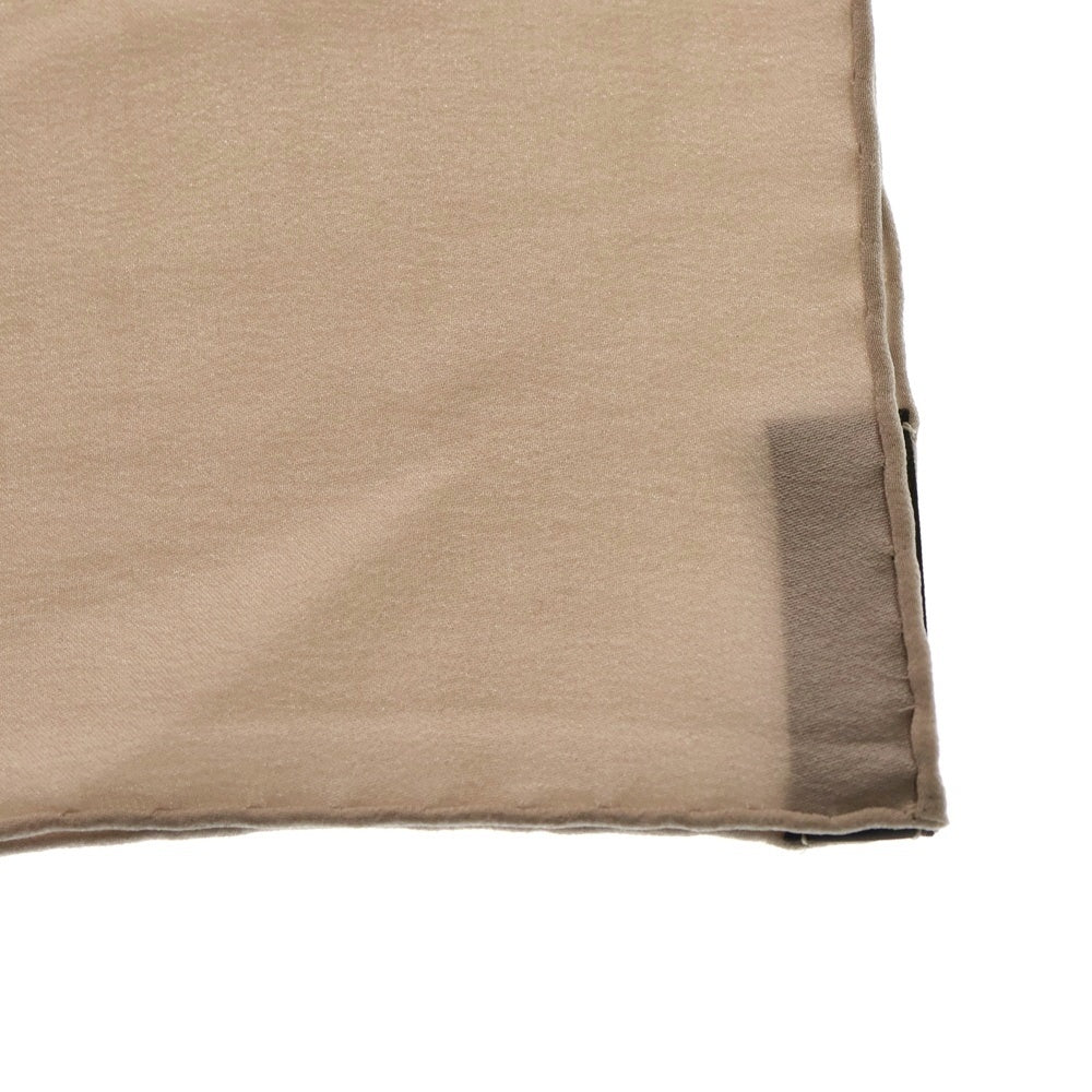 LOUIS VUITTON(ルイヴィトン) モノグラム 総柄 シルク スカーフ ベージュ