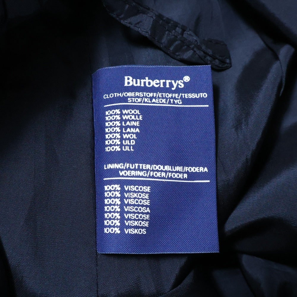 BURBERRYS(バーバリーズ) プリーツ チェックスカート ネイビー レディース