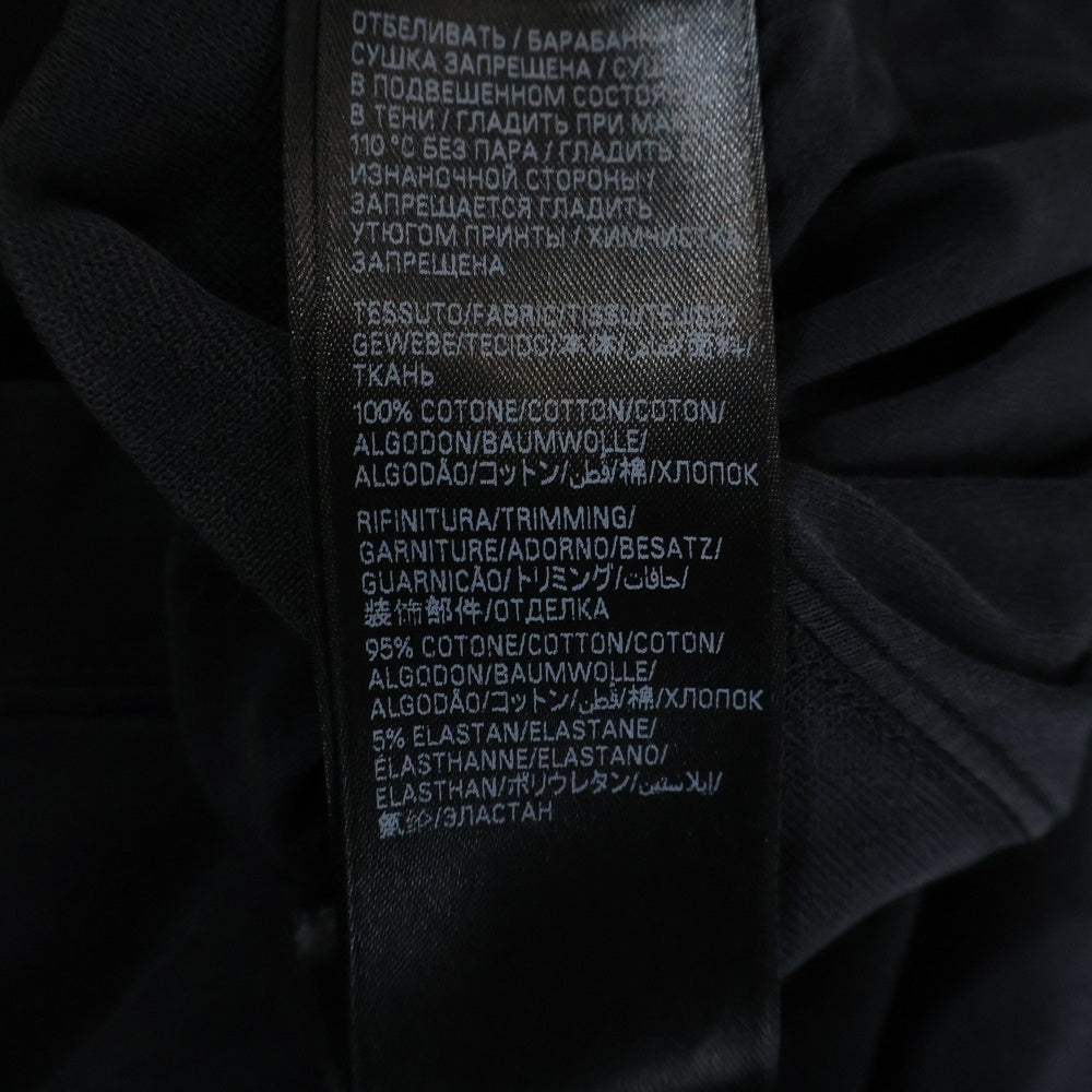 BALENCIAGA(バレンシアガ) 25SS Oversized T-Shirt フロントプリント 半袖Tシャツ カットソー ブラック 811688 TRVQ4