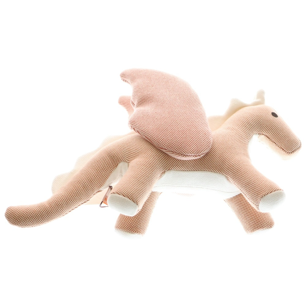 HERMES(エルメス) ドラゴン エポペ コットン ローズ・ブーゲンビリア ぬいぐるみ オレンジ