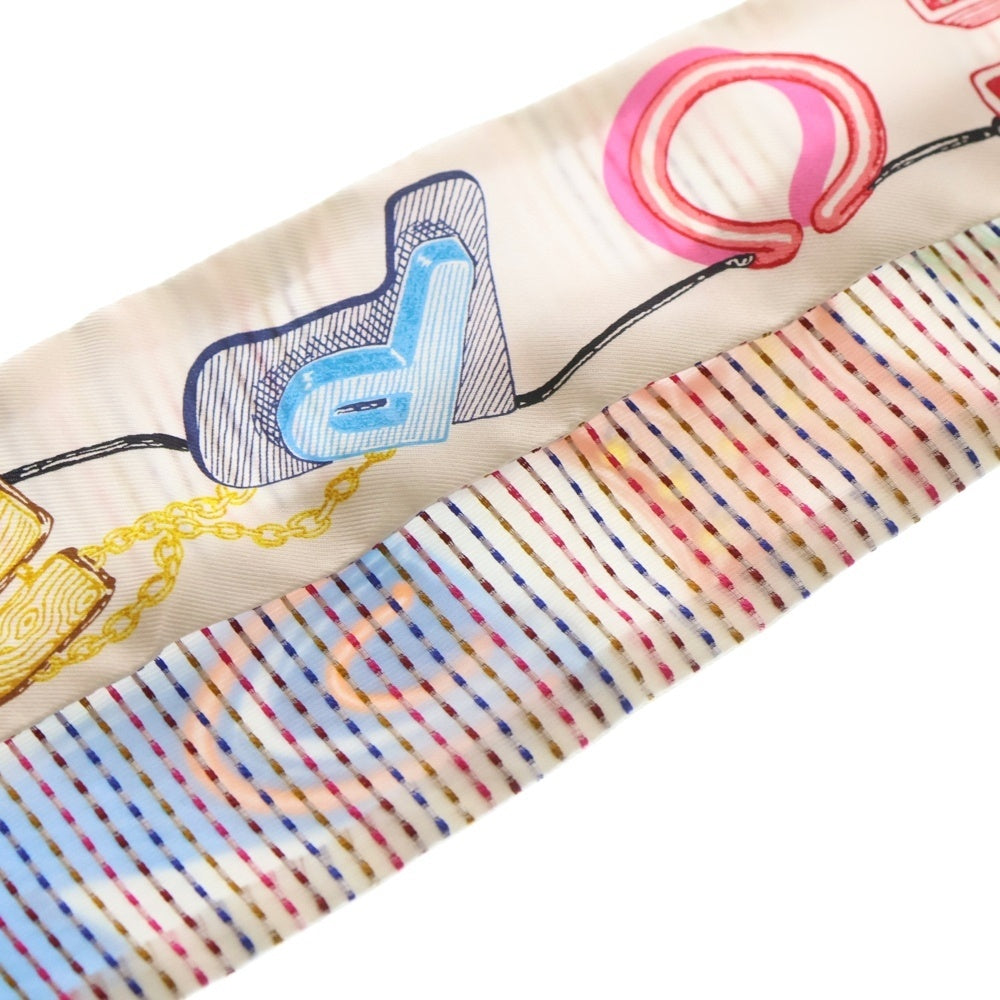 HERMES(エルメス) CHEVALOSCOPE NEON ツイリー スカーフ シルク マルチ