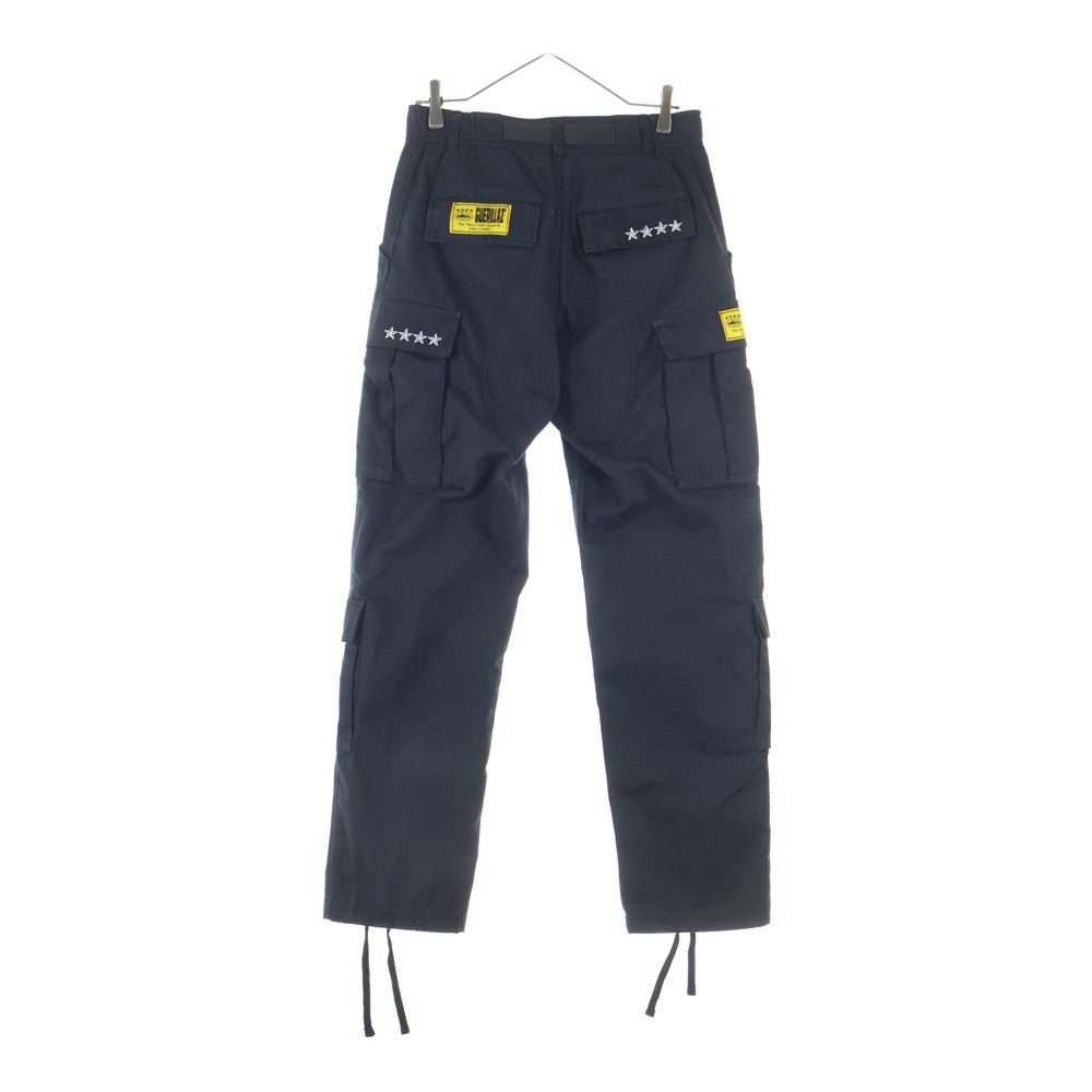 Corteiz(コーテイズ) Cargo Pants フロントデザイン カーゴパンツ ブラック