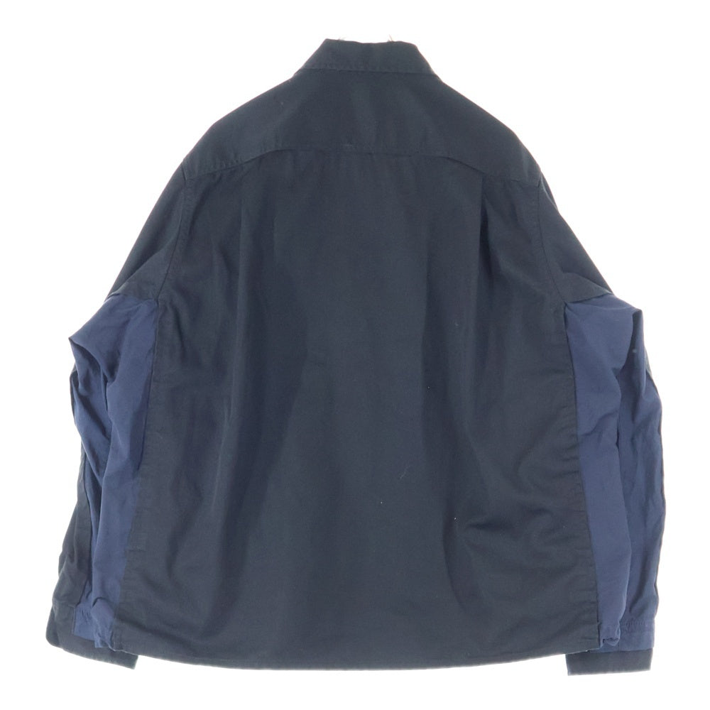 Sacai(サカイ) 21AW Chino×Grosgrain Shirt 21-02651M 再構築切替え