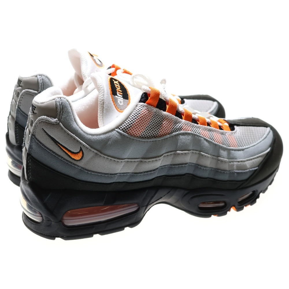 NIKE(ナイキ) Air Max 95 OG Big Bubble Bright Mandarin 2025 HM4740-005 エアマックス95 OG ビッグバブル ブライトマンダリン US9 27cm ブラック/ホワイト/オレンジ