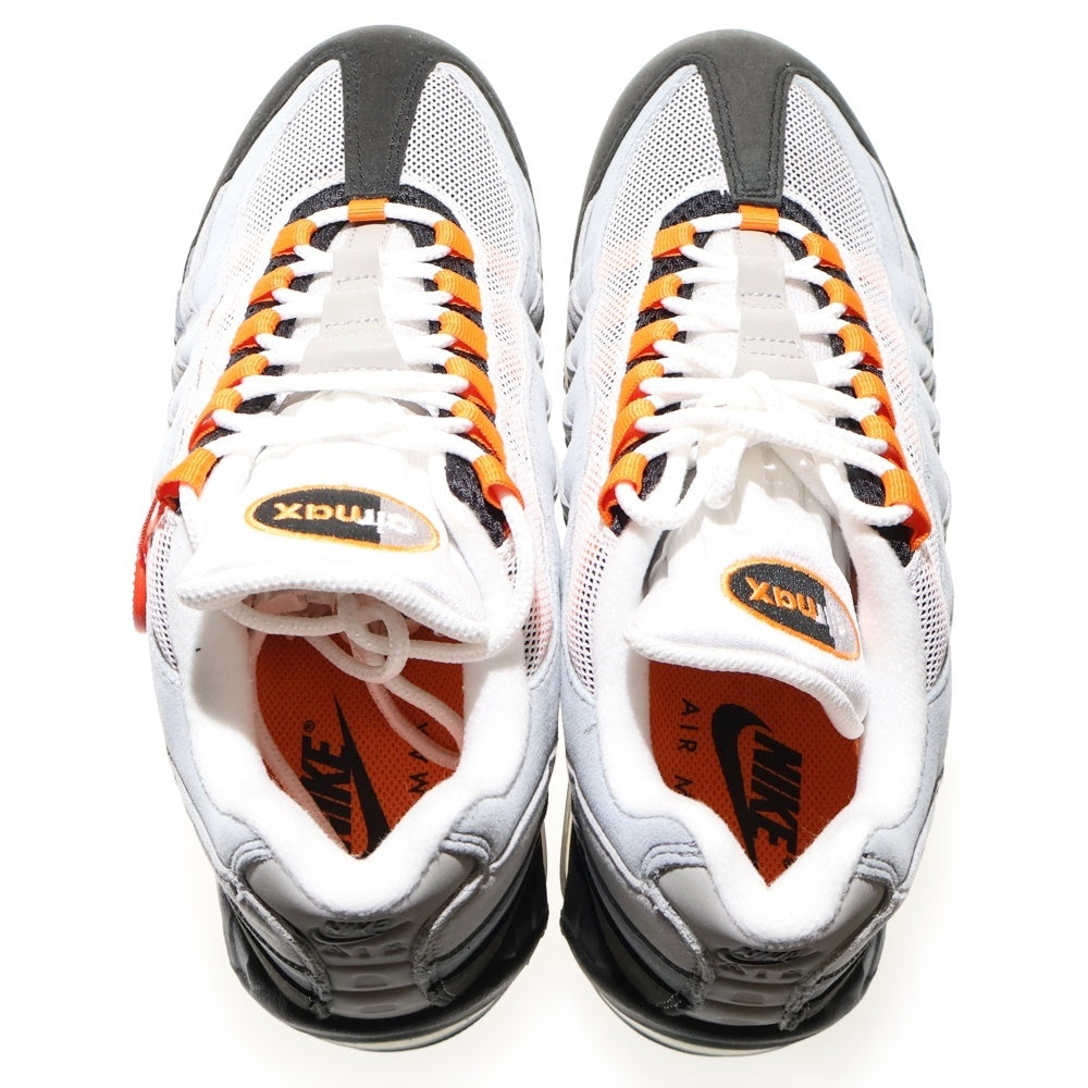 NIKE(ナイキ) Air Max 95 OG Big Bubble Bright Mandarin 2025 HM4740-005 エアマックス95 OG ビッグバブル ブライトマンダリン US9 27cm ブラック/ホワイト/オレンジ