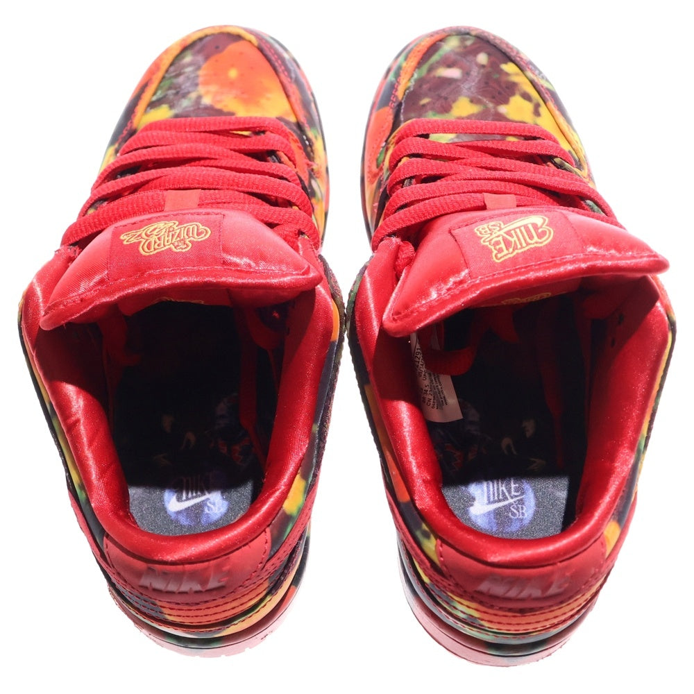 NIKE SB(ナイキエスビー) ×THE WIZARD OF OZ DUNK LOW POPPY FIELD FZ1291-600 オズの魔法使い ダンク ポピーフィールド ローカットスニーカー マルチ US4/23cm レディース