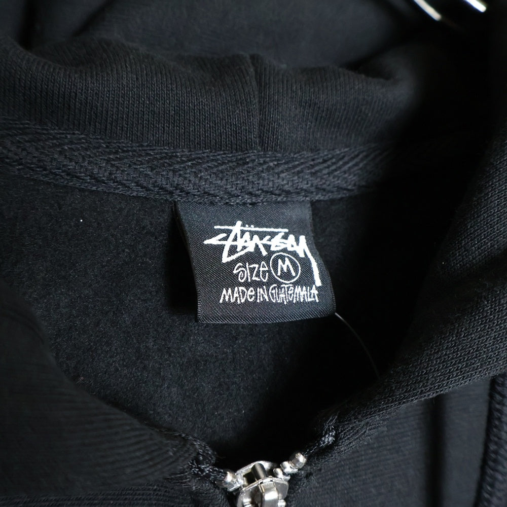 STUSSY(ステューシー) 25SS Tokyo Exclusive Zip Hoodie 東京限定 ジップフーディー パーカー ブラック