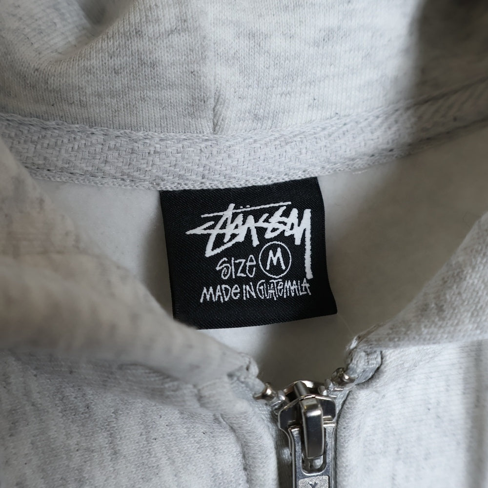 STUSSY(ステューシー) 25SS Tokyo Exclusive Zip Hoodie 東京限定 ジップフーディー パーカー グレー