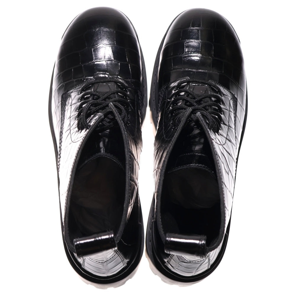 BALENCIAGA(バレンシアガ) STRIKE LACE-UP BOOTS 型押し ストライク