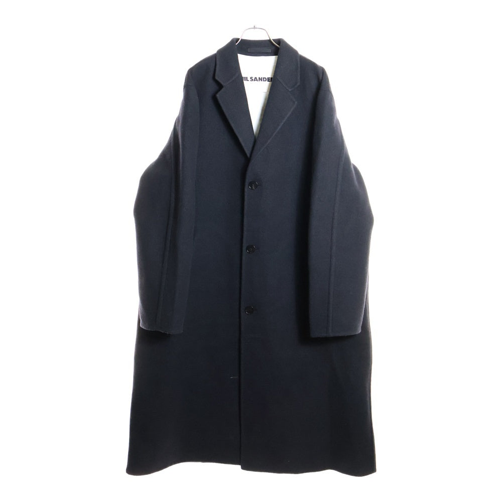 JIL SANDER(ジルサンダー) 22AW WORDROBE W SPORT COAT ロングコート バージンウール ブラック J23AA0001 J40020