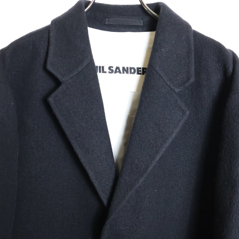 JIL SANDER(ジルサンダー) 22AW WORDROBE W SPORT COAT ロングコート バージンウール ブラック J23AA0001 J40020