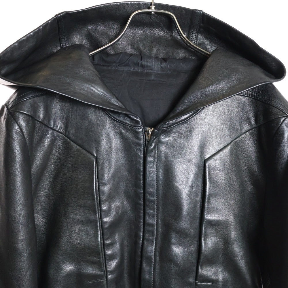 rickowens EDFU 23ss ジャケット EDFU Hooded Jacket in Black/Brown/Amethyst – SVRN