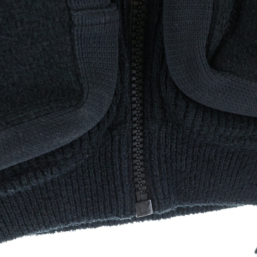LOUIS VUITTON(ルイヴィトン) 20SS 3Dマルチポケットニットベスト ブラック RM201M TBK HIN17W