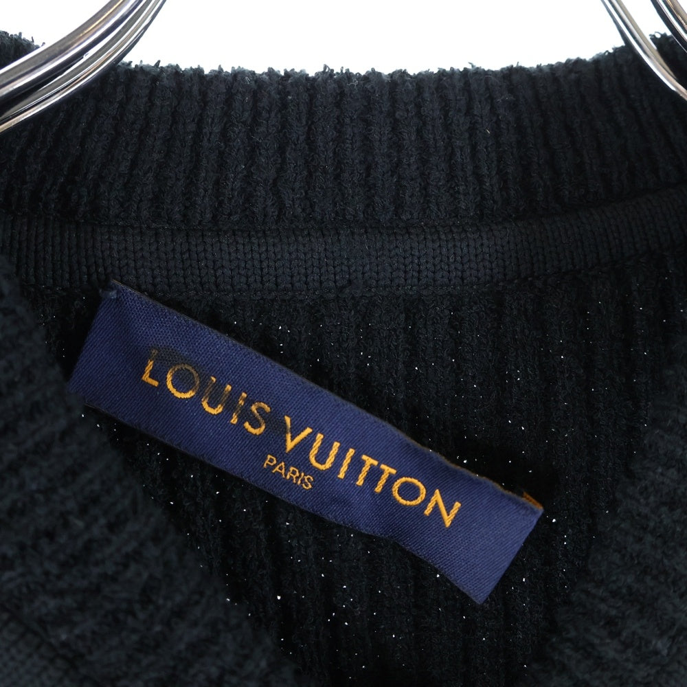 LOUIS VUITTON(ルイヴィトン) 20SS 3Dマルチポケットニットベスト ブラック RM201M TBK HIN17W