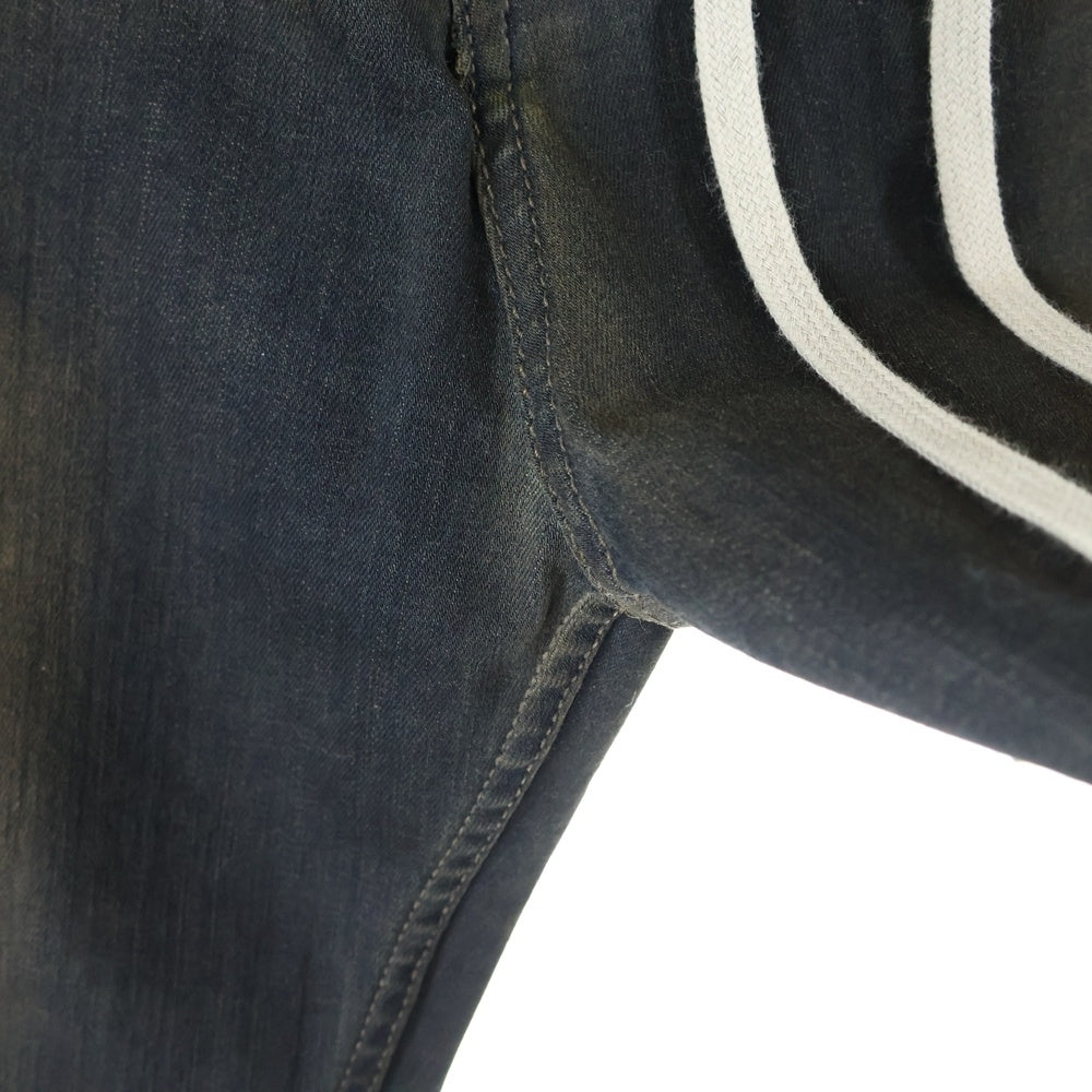 DRKSHDW(ダークシャドウ) 23AW Pusher Pants サイドスナップボタン プッシャーパンツ DS02C5336-SDM ブラック