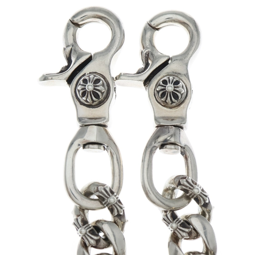 CHROME HEARTS(クロムハーツ) FANCY 2クリップファンシー ロング シルバー ウォレットチェーン