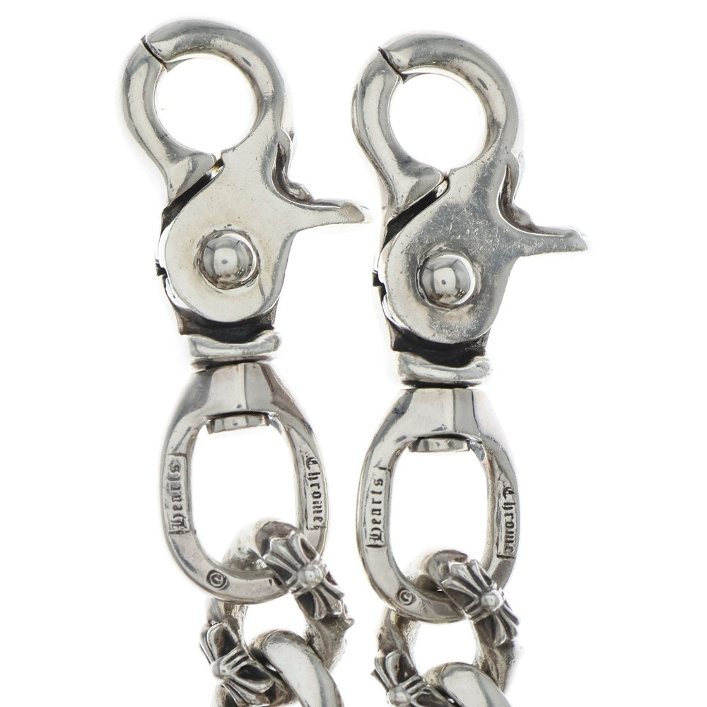 CHROME HEARTS(クロムハーツ) FANCY 2クリップファンシー ロング シルバー ウォレットチェーン