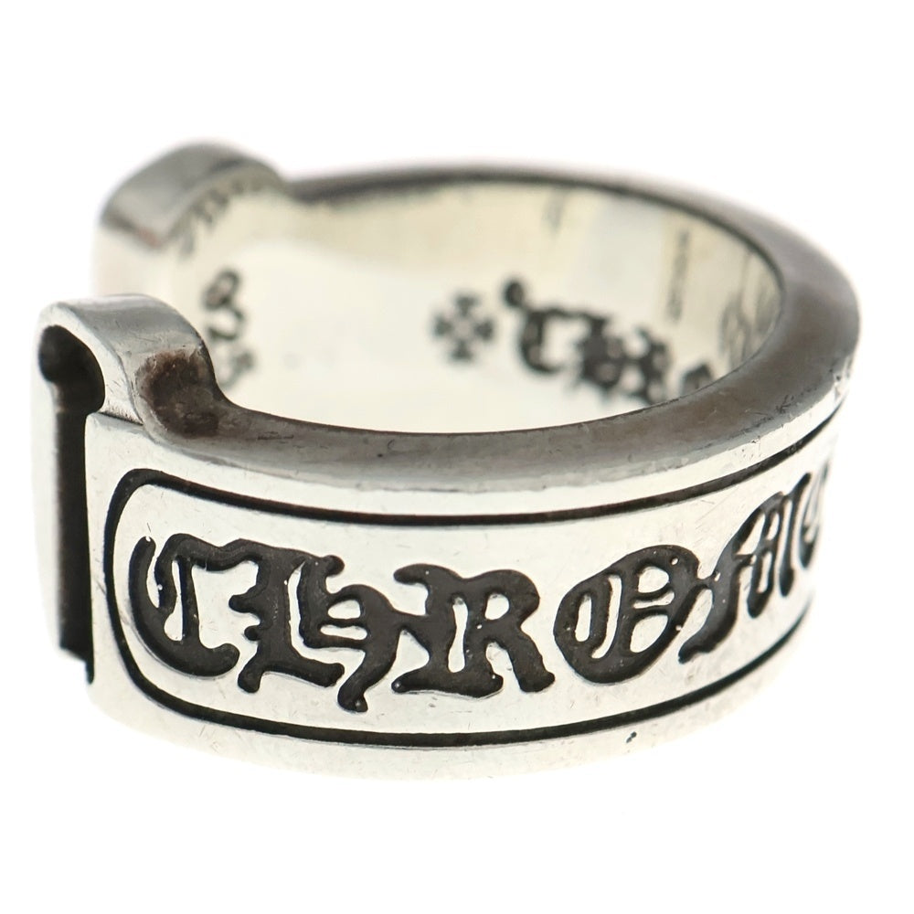 CHROME HEARTS(クロムハーツ) LG SCROLL LABEL ラージスクロールラベル リング シルバーBCA383