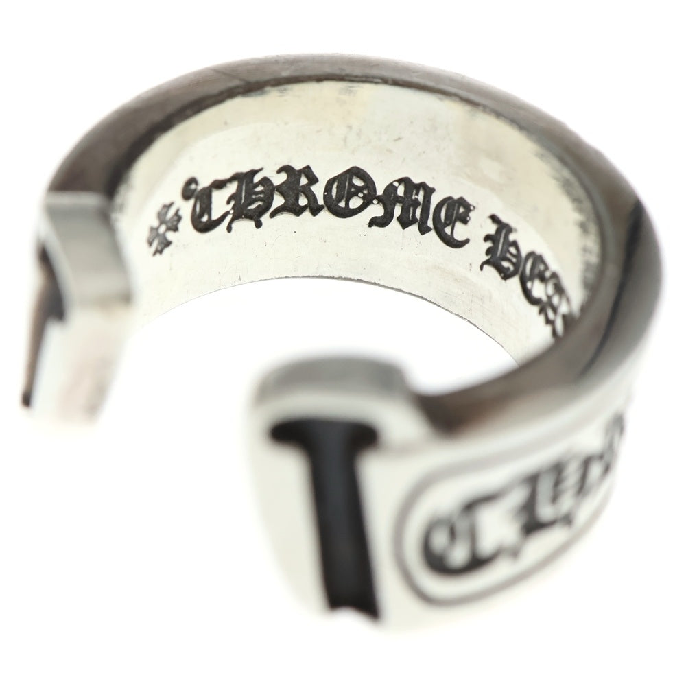 CHROME HEARTS(クロムハーツ) LG SCROLL LABEL ラージスクロールラベル リング シルバーBCA383