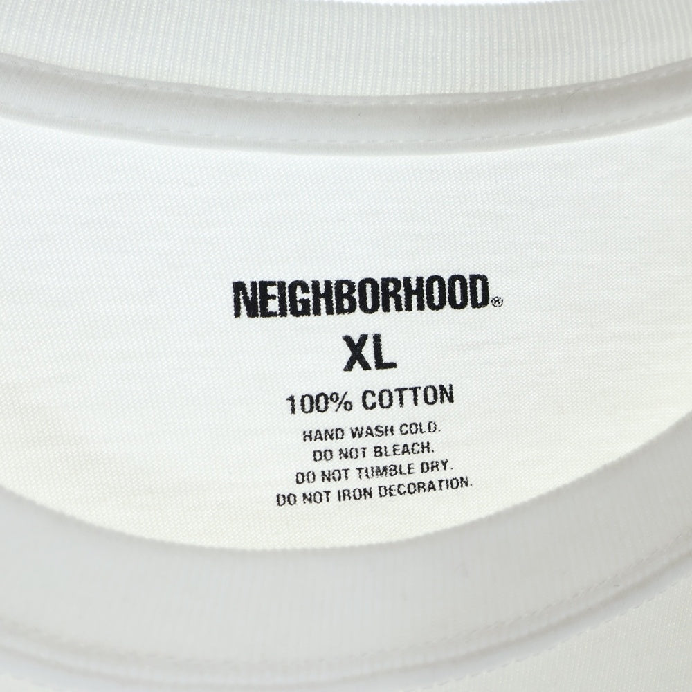 NEIGHBORHOOD(ネイバーフッド) ×NIRVANA TEE ニルバーナ クルーネック 半袖Tシャツ カットソー ホワイト