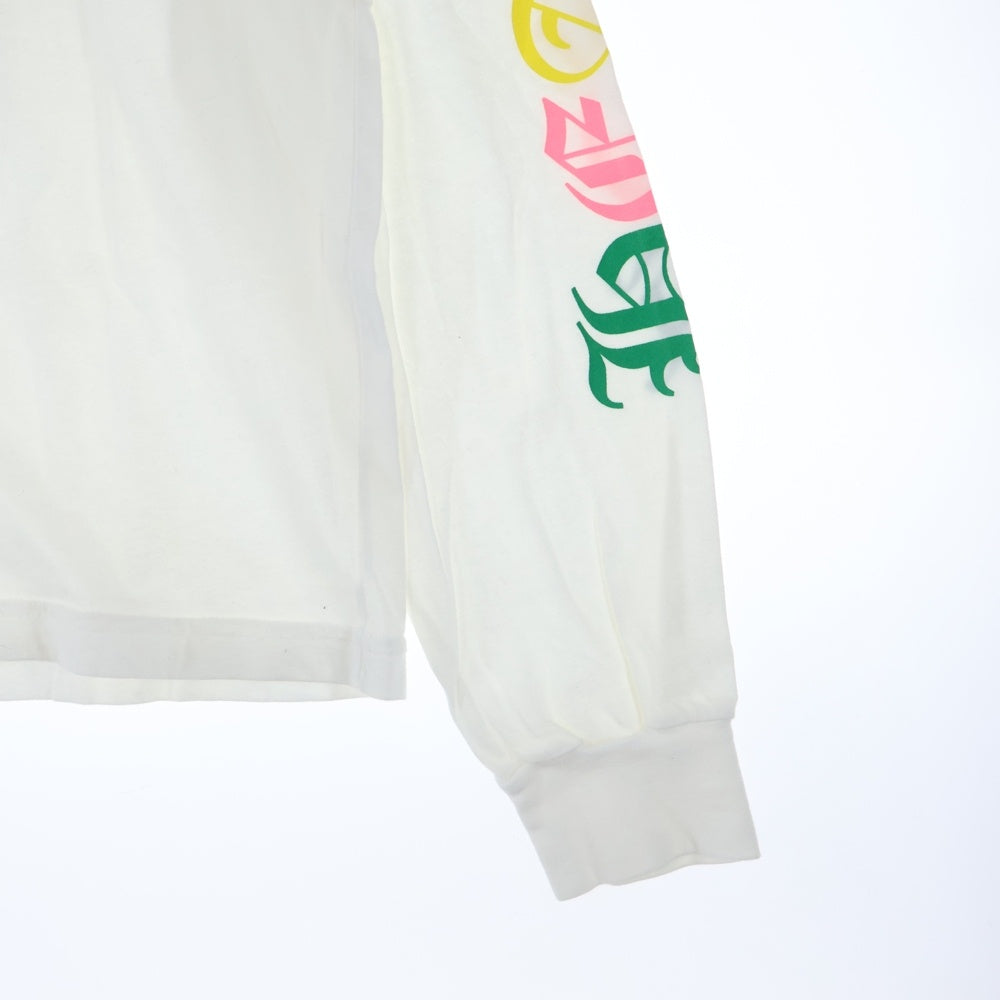 CHROME HEARTS(クロムハーツ) MLTCOL CEM CRS L/S マルチセメタリー 長袖Tシャツ カットソー ホワイト